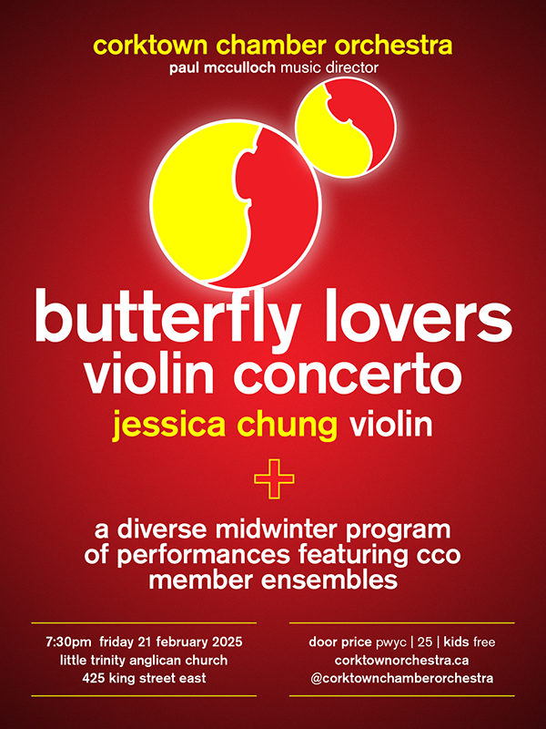 Concert poster for Chamber Concert