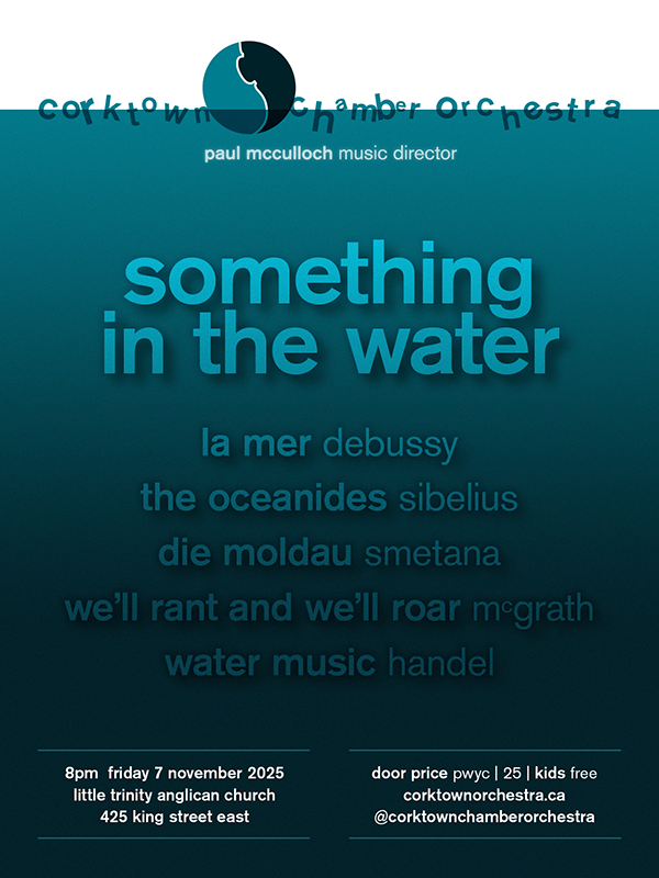 Concert poster for Something in the Water